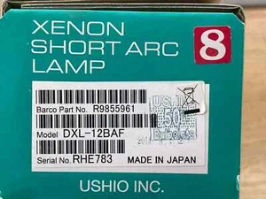 USHIO DXL-12BAF XENON SHORT ARC LAMP 800 bis 1200W KURZBOGENLAMPE KINOPROJEKTOR  - Bild 1 von 6