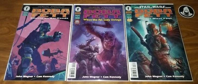 Star Wars Boba Fett: Death, Lies, & Treachery lot, full set, 3 Dark Horse comics - Image 1 of 4