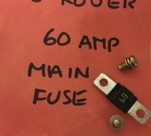 Fusible principal ROVER MG 60 amperios con tornillos - Imagen 1 de 1