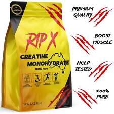 PURE 1KG CREATINE MONOHYDRATE HPLC TESTED WORKOUT ENHANCER