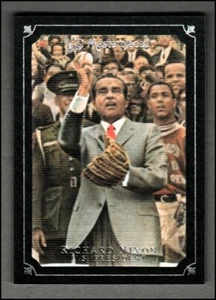 UD Masterpieces Green Linen #75 2007 Richard Nixon - casi nuevo-como nuevo - Imagen 1 de 1