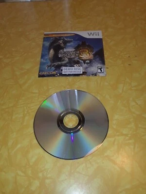 Monster Hunter Tri 3 - Nintendo Wii - Demo Disc - Tested! - Image 1 of 3