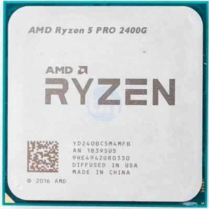 AMD Ryzen 5 PRO 2400G YD240BC5M4MFB 3.60GHz 4-Core 4MB 45-64W AM4 CPU - Picture 1 of 5