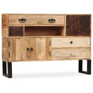 New in the box Mango wood sideboard 45in (L), 12 in (W), 31.5 in(H)  - Picture 1 of 3