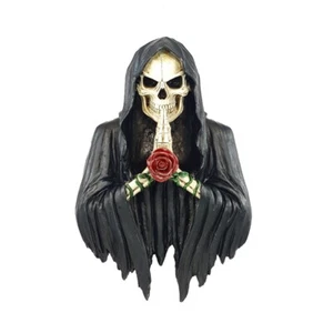 Reaper Skelett Sensenmann Wandrelief Gothic Halloween Wanddeko Dekoration IM61 - Bild 1 von 3