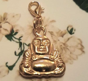 Dije con clip de oro Love Buddha shakyamuni/colgante contador Mala - Imagen 1 de 2