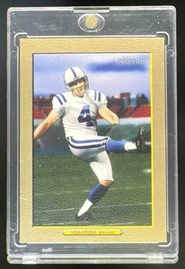 2006 Topps Turkey Red Football Gold Adam Vinatieri 01/50 #12 Indianapolis Colts - Picture 1 of 2