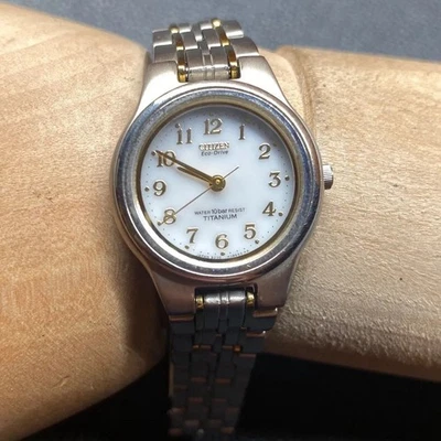 Женские титановые аналоговые солнечные часы Citizen B230 H22773 Eco Drive - Изображение 1 из 4