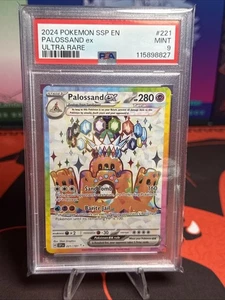 Palossand ex 221/191 Sv08: Surging Sparks Holo PSA9 - Picture 1 of 2