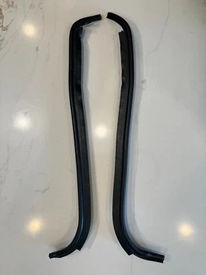 1968 1969 1970 1971 1972 GTO Chevelle Cutlass Door Jam Pinch Weld Moldings Trim - Image 1 of 4