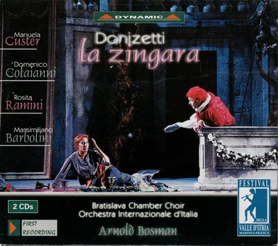 2 CDs Donizetti LA ZINGARA Custer Ramini Colaianni Bosman (C8107) - Bild 1 von 4