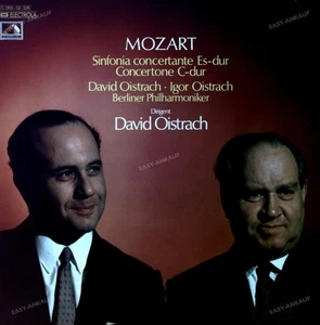 Mozart - Oistrach, Berliner Philharmoniker - Sinfonia Concertante Es-Dur LP ' - Imagen 1 de 1