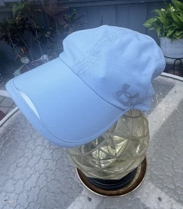UNDER ARMOUR Women’s Adjustable Light Blue Super Lightweight Cap/Hat #96510 - Picture 1 of 3