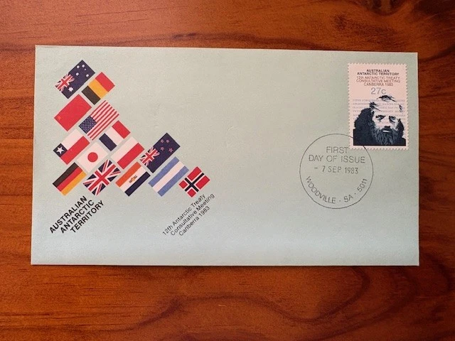 AUSTRALIAN ANTARCTIC TERRITORY: FIRST DAY COVER 1983 - image 1 of 1