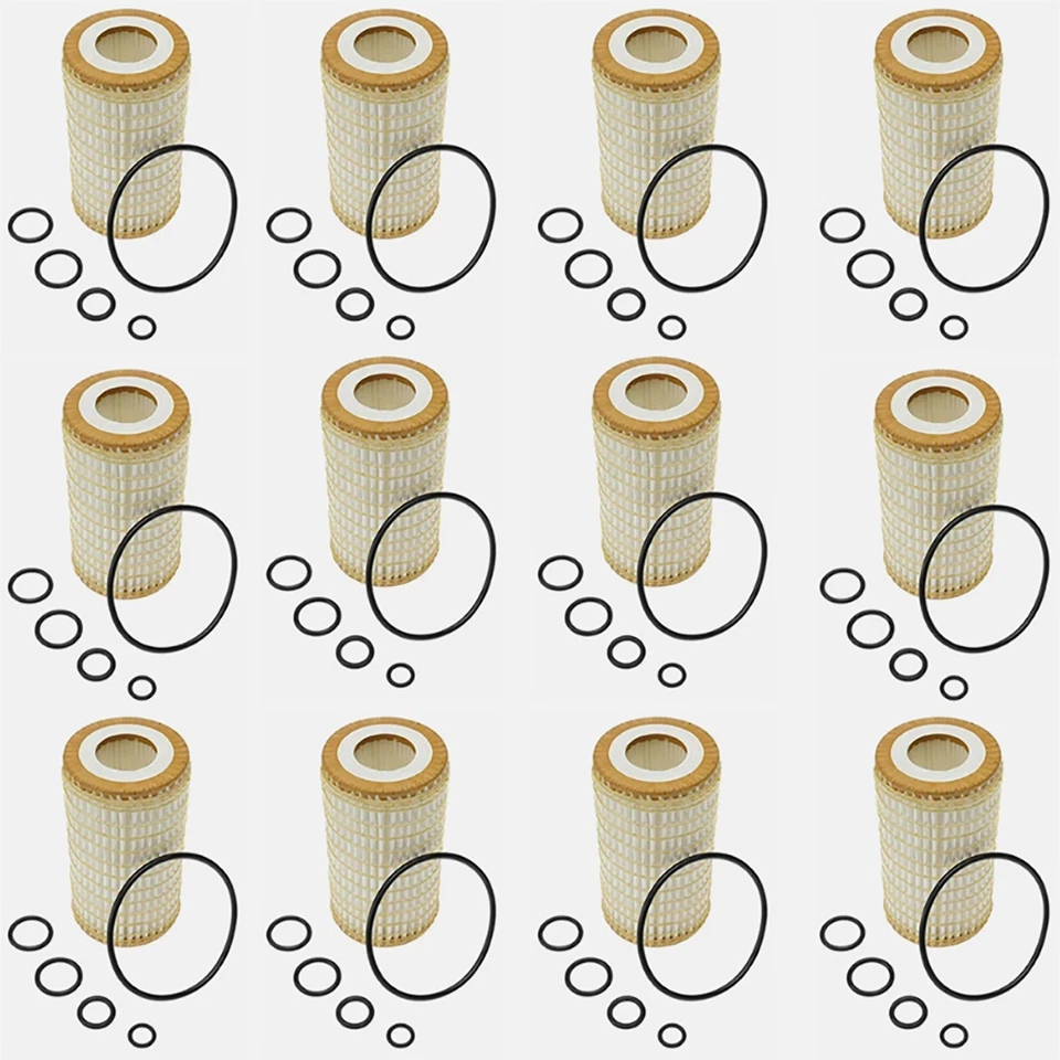 Filtro de aceite de motor HU718/5X para Mercedes-Benz A0001802609 - 12 paquetes Foto 1 de 4