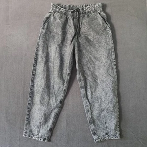 Vintage Original Lee Cooper London Jeans Damen Größe 30 Kordelzug grau Tapper - Bild 1 von 10
