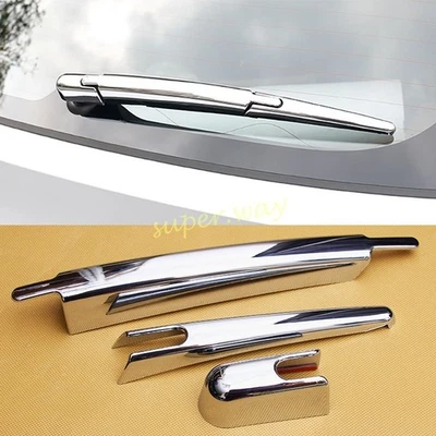 Cubierta de limpiaparabrisas de ventana trasera de coche cromada para Mitsubishi Outlander 2022-2025 Foto 1 de 4