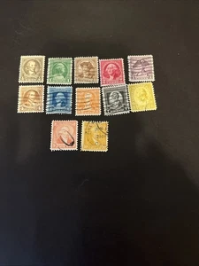 Francobolli bicentenario Washington usati US #704-15 - Lotto A-80756 - Foto 1 di 1