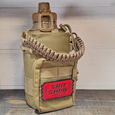 JEK SERVICES Sh!t Show Ticket, Funny Embroidered Morale Patch (4 Inch)