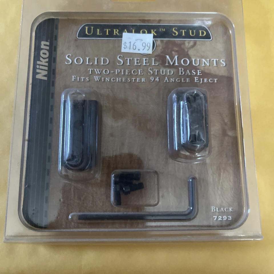 Base de pernos Nikon de dos piezas, Winchester 94 ángulo de expulsión, #7293, NOS (2-3) Foto 1 de 4