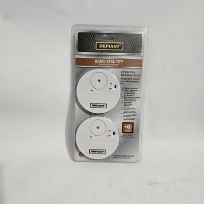Defiant Wireless Home Security Ultra Slim Glass Alarm #5821 - Image 1 of 4