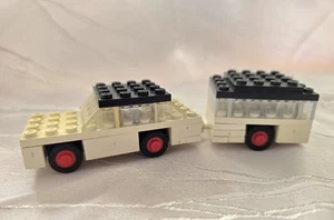 Lego 623-2, Legoland, Car + Caravan , gebraucht und vollständig - Bild 1 von 5