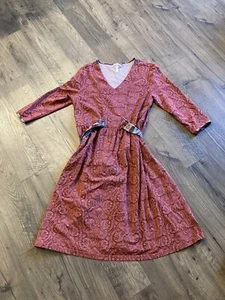 Matilda Jane Dress Size L Great Fall Colors - Picture 1 of 7