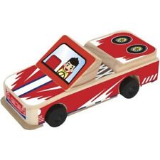 Create & Learn Wood Pull Back SPORTS CAR Kit Kids Crafts ~ Age 6+ - New in Box