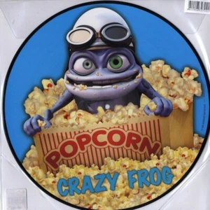 Crazy Frog - Popcorn 12" PICTURE DISC ULTRA RARE LP - Picture 1 of 2