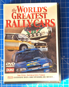 World's Greatest Rally Cars DVD Escort AudiQuattro Subaru 6R4 Lancia Integrale