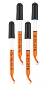 Medicine Art Essential Oils Eye Dropper Graduated 3" Curved Tip 1ml (4 Pack) - Picture 1 of 7