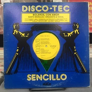 SANTOS MORALES ORQUESTA Y VOCAL -DESESPERADAMENTE AMOR- 1979 MEX LP GREEN WAX - Picture 1 of 4