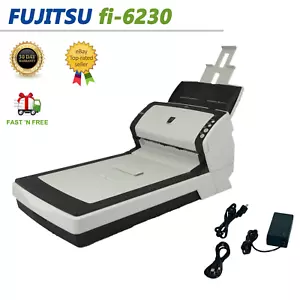 Fujitsu fi-6230 ADF+Flatbed PA03540-B555 Document Scanner w/Bundle Grade A - Picture 1 of 8