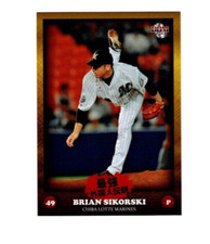 Brian Sikorski, TEX-SD-CLE-Giants-Swallows-Lions-Marines, BBM Card #65 (2012)