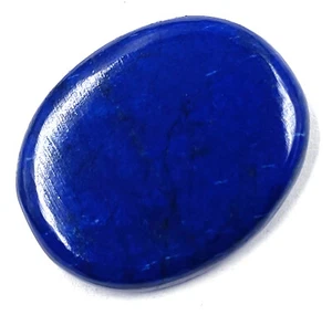 Piedra preciosa suelta de 80 quilates de lapislázuli azul natural forma ovalada certificada EGL EKH - Imagen 1 de 10