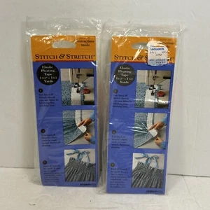 StretchRite Stitch & Stretch Elastic Pleating Tape-1-1/2" x 1-1/2 Yds #2681 X2 - Picture 1 of 5
