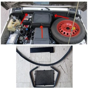 Fiat Panda 141 / 4x4 - guarnizione vano motore, griglia stufa, gocciolatoio orig - Imagen 1 de 7