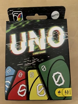 Mattel UNO 2000s 00s Retro Version Family Card Game, Limited Edition - Image 1 of 4