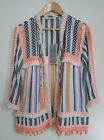 💎flowers for friends💎Gr. S 36 Bluse Jacke Tunika Cardigan, bunt Sommer Luxus 