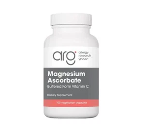 Allergy Research Magnesium Ascorbate, 100 veg. Kapseln (270,70 EUR/kg) - Picture 1 of 1