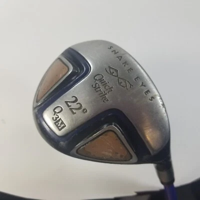 Snake Eyes Quick Strike Q3M Driving Iron 22° Degree Golf Club - Image 1 of 4