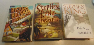 3 Stephen King 1st Editions 1st Printings Hardcovers w/dj, VG-NF, free ship - Picture 1 of 11