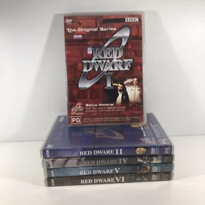 Red Dwarf Series 1 2 4 5 6 DVD Bundle Lot Region 4 PAL Comedy TV Series - Picture 1 of 23