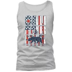 Serbatoio grafico California Cali Bear bandiera degli Stati Uniti American Pride Cali stile di vita - Foto 1 di 8