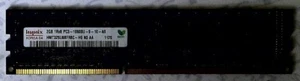 RAM HYNIX | 2GB PC3-10600U-9-10-A0 | DDR3 | HMT325U6BFR8C-H9 N0 AA 1120 | - Bild 1 von 3