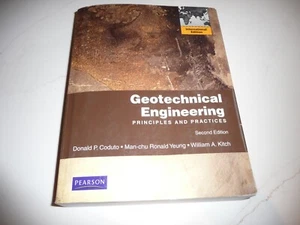 GEOTECHNICAL ENGINEERING Principles and Practices 2nd Ed. - Coduto, Yeung, Kitch - Picture 1 of 9