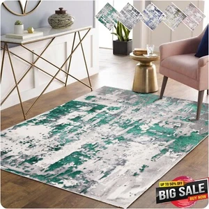 Anti Slip Long Hallway Runner Rug Bedroom Carpet Washable Rugs Kitchen Floor Mat - Picture 1 of 46