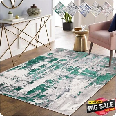 Anti Slip Long Hallway Runner Rug Bedroom Carpet Washable Rugs Kitchen Floor Mat - Image 1 of 4