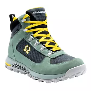 SAN MARCO VINTAGE WOMAN SIZE- 39 EUR / 8,5 US HIKING BOOTS - Picture 1 of 3