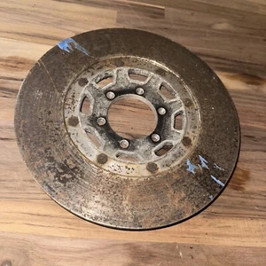 FRONT BRAKE DISC YAMAHA RD 400 SPOKE WHEELS FRONT BRAKE DISC SPOKE WHEELS #1 - Picture 1 of 6